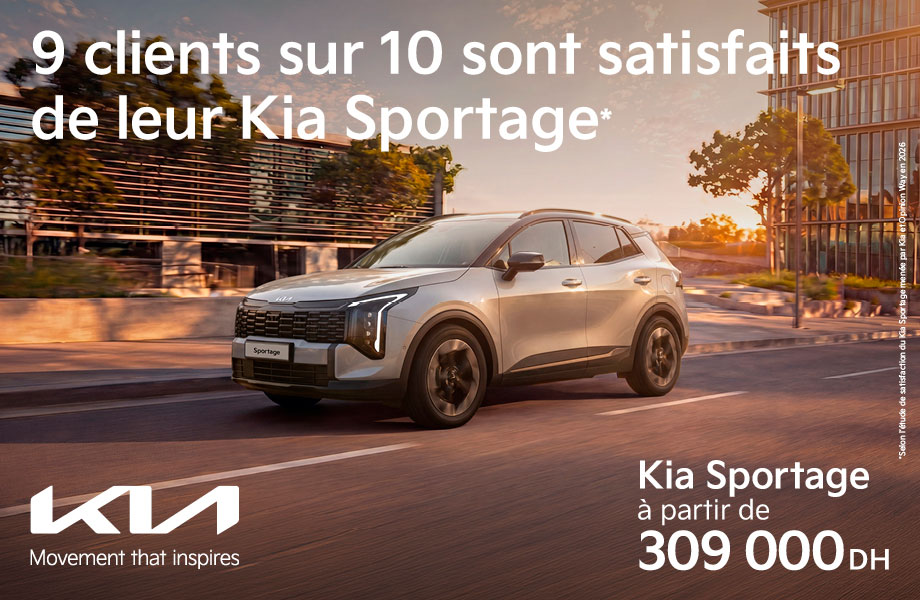 OFFRE SPECIALE KIA SPORTAGE